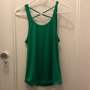 Splits59 Criss-Cross Tank in Green